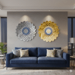 ✨ 3DWallzz Premium Luxury Sunflower Metal 99 Names of Allah Wall Art | ٱلْأَسْمَاءُ ٱلْحُسْنَى - Image 5