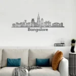 Bangalore, India - Skyline Wall Art - Home Decal - Indian National Day - Image 3