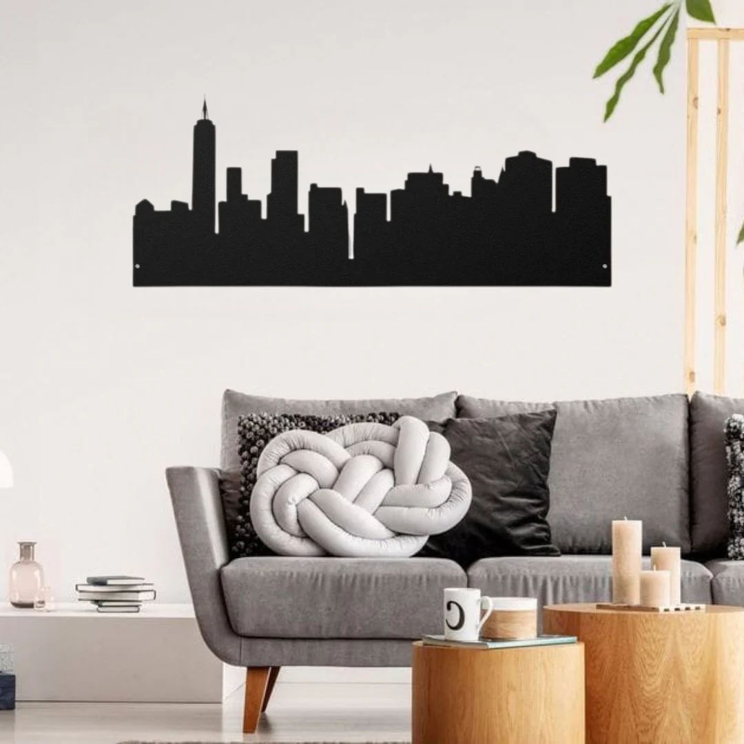 8_a8503f7a-1b48-4788-a237-ac999daeaf12 New York, America - Skyline Wall Art - Home Decal - National Day - Image 1