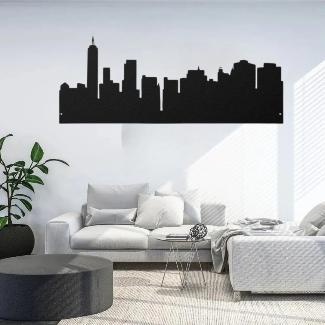 9_c4ba107f-918c-47e3-a9de-5ba9e2102bb3 New York, America - Skyline Wall Art - Home Decal - National Day - Image 3